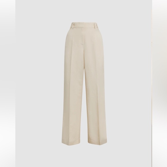 MELANIE LYNE NWT Linnen Blend Pants. Size 2 - Picture 2 of 8